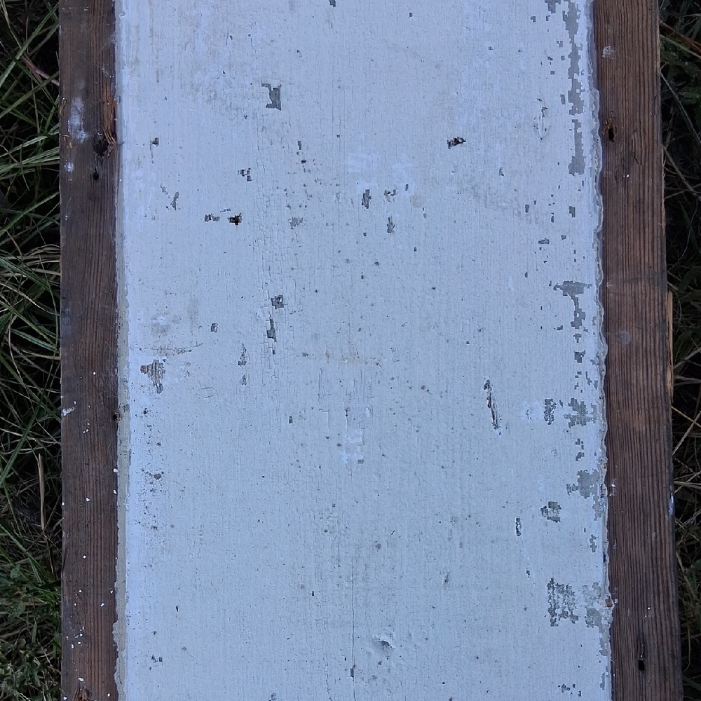 Rustic White and Brown Wall Decor Display Shelf